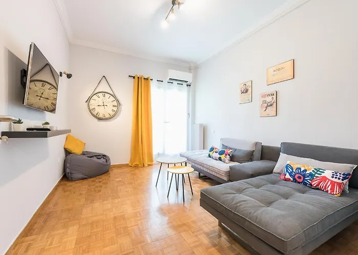 Gorgeous & Modern At Ampelokipi Metro Station By Greece Apartments